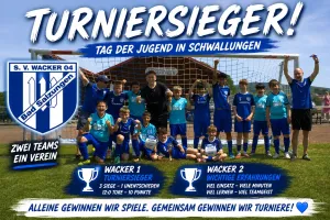„Tag der Jugend“ in Schwallungen – Wacker holt den Turniersieg 🏆⚽